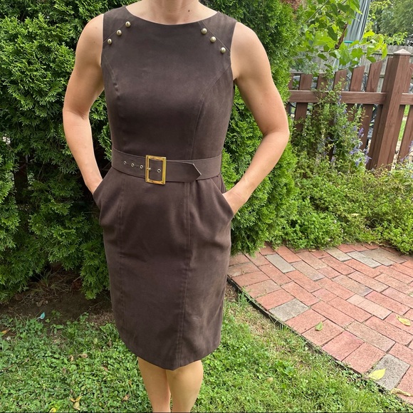 AGB Dress Professional Brown, Size 6 - Picture 1 of 11